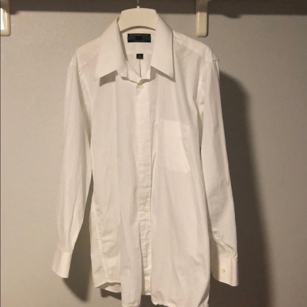 White Alexander Julian Dress Shirt